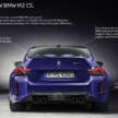 2025 G87 BMW M2 CS debuts – 30 kg lighter; 3.0L twin-turbo I6 with 530 PS; 0-100 km/h in 3.8 seconds