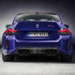2025 G87 BMW M2 CS debuts – 30 kg lighter; 3.0L twin-turbo I6 with 530 PS; 0-100 km/h in 3.8 seconds