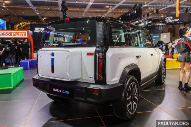 iCaur debuts in Malaysia – 03 EV to be launched in Q3 2025; up to 279 PS, 426 km NEDC; price fr RM145k est