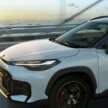 2025 Toyota Corolla Cross GR Sport facelift launched in Japan – hybrid only; chassis upgrades; fr RM115k