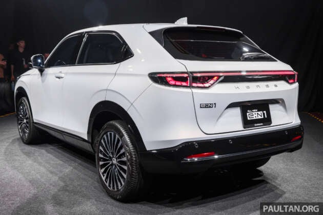 Honda e:N1 launched in Malaysia – 204 PS/310 Nm EV HR-V with 412 km WLTP range; one variant, RM149,900