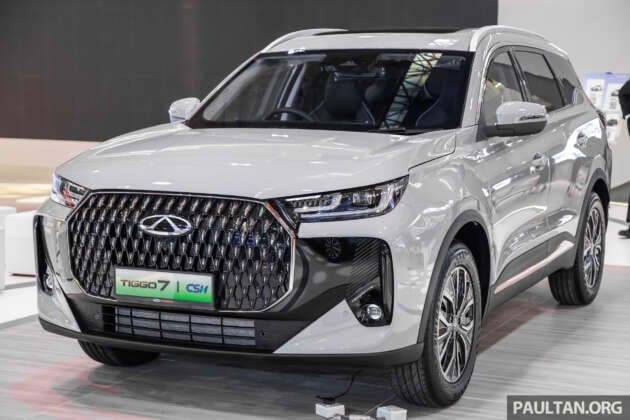 Chery Tiggo 7 PHEV launched in Malaysia – 1.5T petrol hybrid, 90 km EV range, 1,200 km combined; RM130k