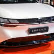 Zeekr 7X EV crossover on show, promo at PACE 2025
