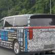 GWM Wey 80 MPV spied again, now clad – RHD unit shows revised interior from recent China update