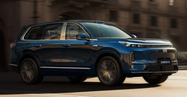 Geely Galaxy M9 revealed – flagship 6-seater PHEV SUV, over 1,500 km range, 30-inch touchscreen