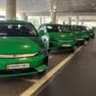 Grab Malaysia launches EV ride-hailing service from KLIA – 10 BYD M6 MPVs form the new electric fleet