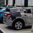 Perodua ‘QV-E’ EV spotted without rear wing, exposing sloping roofline, notched tailgate design, sporty profile