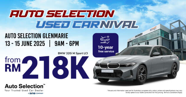 Great deals at Auto Selection EV NEXT Glenmarie, June 13-15  – special trade-in value, low interest rates