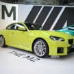 2025 BMW M2 launched in Malaysia – uprated S58 engine, now with 480 PS, 600 Nm; priced from RM651k