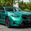 2025 BMW M5 launched in Malaysia – G90 is a 4.4L twin-turbo V8 PHEV, 727 PS/1,000 Nm, RM1.2 million
