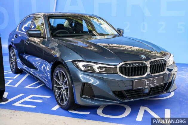 2025 BMW 320i Sport official pricing in Malaysia – from RM266k; ACC with stop & go, 184 PS, updated interior
