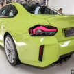 2025 BMW M2 launched in Malaysia – uprated S58 engine, now with 480 PS, 600 Nm; priced from RM651k