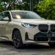 2025 BMW X3 launched in Malaysia – 4th-gen G45, 20 xDrive M Sport, MHEV, 208 PS/330 Nm, RM349k est