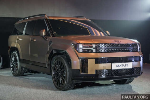 2025 Hyundai Santa Fe previewed in Malaysia – all-new 5th-gen, 1.6T hybrid and 2.5T petrol, launch July 2