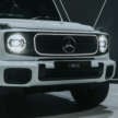 2025 Mercedes-Benz G580 launched in Malaysia – 4-motor EV G-Class fr RM959k; Edition One fr RM999k