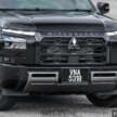 2025 Mitsubishi Triton Athlete Malaysia gallery – flagship pick-up now cheaper, better looking; RM160k