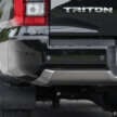 2025 Mitsubishi Triton Athlete Malaysia gallery – flagship pick-up now cheaper, better looking; RM160k