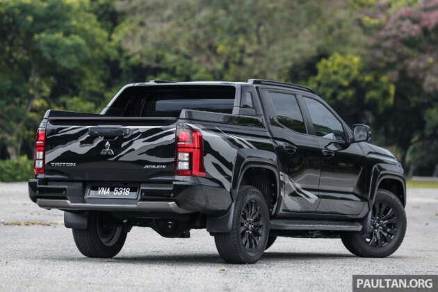 2025 Mitsubishi Triton Athlete Malaysia gallery – flagship pick-up now cheaper, better looking; RM160k