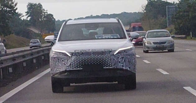 Omoda C7 spied testing on North-South Expressway – 1.6L turbocharged petrol; Malaysian debut this year?