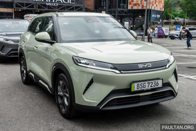 Top 20 EV brands in Aug 2025 – BYD widens lead over Proton, Mercedes surges to 4th, Xpeng and BMW tied