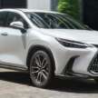 Lexus NX 350h replaces NX 250 as entry-level NX in Malaysia – 2.5 hybrid, two-motor AWD, from RM396k