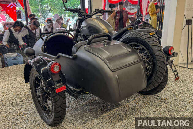 2025 WMoto Bobbie V11 sidecar combination official Malaysian launch, JPJ road legal, RM48,888