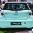 Daihatsu Ayla Retro Future at GIIAS – Perodua Axia with round headlights, turbofans, air suspension!