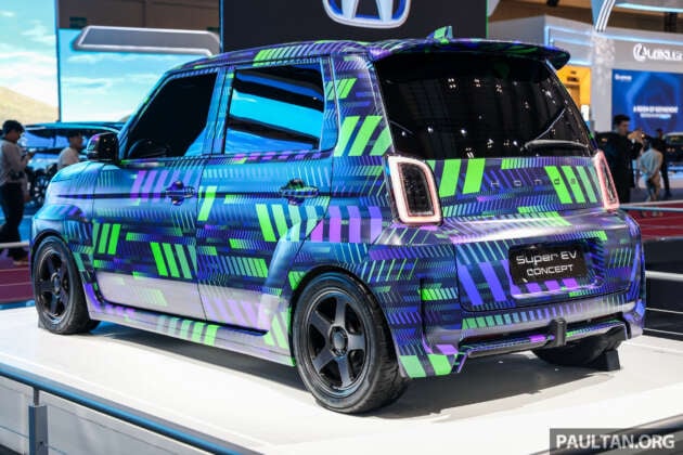 Honda Super EV Concept shown at GIIAS 2025, hinting that the region will get the A-segment electric hatch?