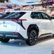 Toyota bZ4X facelift previewed in Indonesia: now CKD, FWD only, 224 PS, 573 km range, will be much cheaper
