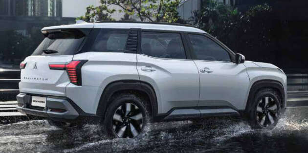 2025 Mitsubishi Destinator debuts in Indonesia – new global three-row SUV for with 1.5T, CVT; CR-V size