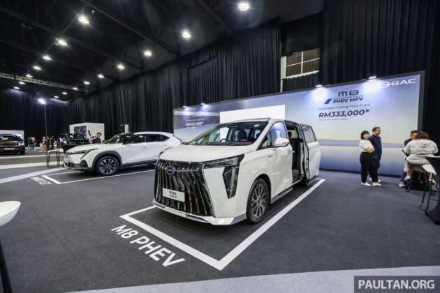 PACE 2025: See the GAC Emkoo, test the M8 PHEV; offers on GS3 Emzoom, Aion Y Plus EV at SCCC
