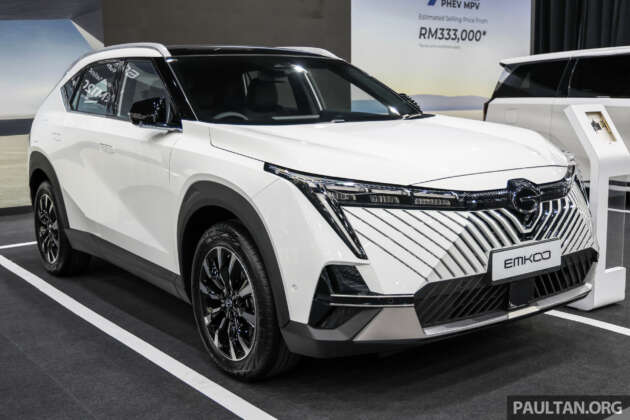 GAC Emkoo public preview at PACE 2025 – C-segment SUV with 1.5 TGDI, 7-speed DCT; CKD from RM120k