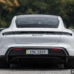 Porsche Taycan – still the sportiest EV, now made even more dynamic and efficient with several improvements