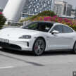 Porsche Taycan – still the sportiest EV, now made even more dynamic and efficient with several improvements