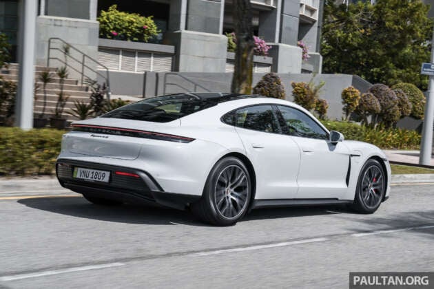 Porsche Taycan – still the sportiest EV, now made even more dynamic and efficient with several improvements