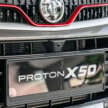 2025 Proton X50 facelift launched – major redesign, 181 PS 1.5L turbo 4-cyl, RM4k rebate, from RM86k