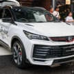 2025 Proton X50 facelift shown in Malaysia – live photos of major redesign, all-new interior, 4-cyl engine