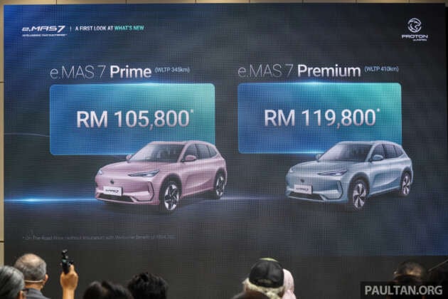 Proton eMas 7 won’t join EV price war with discounts, protecting value over making a quick sale – CEO