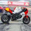 Rainey rides Y-AMT equipped Yamaha XSR900 GP