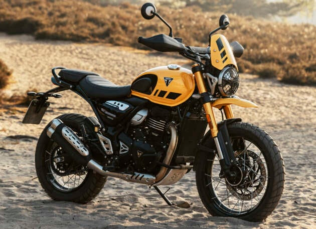 2025 Triumph Scrambler 400 XC gets global reveal
