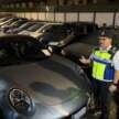 Melaka JPJ seizes 7 luxury cars worth nearly RM6 mil, including Alphard driven by foreigner from KL-JB