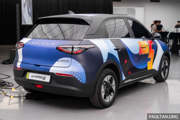 Proton eMas 5 open for booking on Oct 4, set to be most affordable EV in Malaysia to date – below RM85k