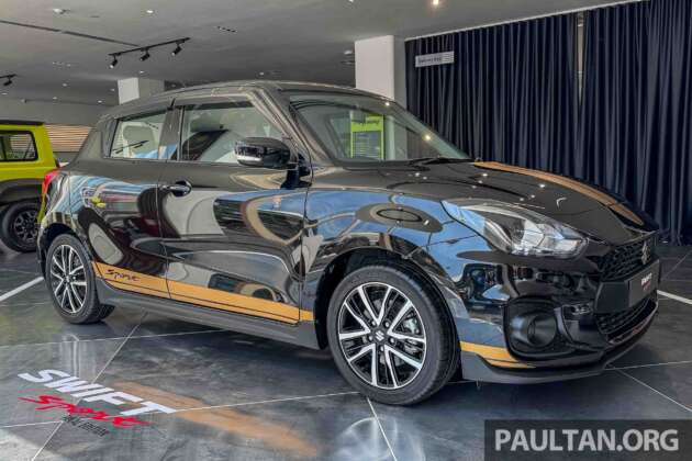 Suzuki Swift Sport Final Edition launched in Malaysia – cosmetic upgrades, 10-inch head unit; from RM138k