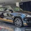 Suzuki Swift Sport Final Edition launched in Malaysia – cosmetic upgrades, 10-inch head unit; from RM138k