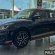 Suzuki Swift Sport Final Edition launched in Malaysia – cosmetic upgrades, 10-inch head unit; from RM138k