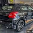 Suzuki Swift Sport Final Edition launched in Malaysia – cosmetic upgrades, 10-inch head unit; from RM138k