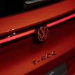 2025 Volkswagen T-Roc revealed – second-gen ‘Golf SUV’ is longer, 1.5L eTSI MHEV, column gear selector