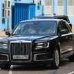 Agong visits NAMI in Russia, test drives Aurus Senat