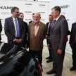 Agong visits NAMI in Russia, test drives Aurus Senat