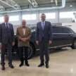 Agong visits NAMI in Russia, test drives Aurus Senat